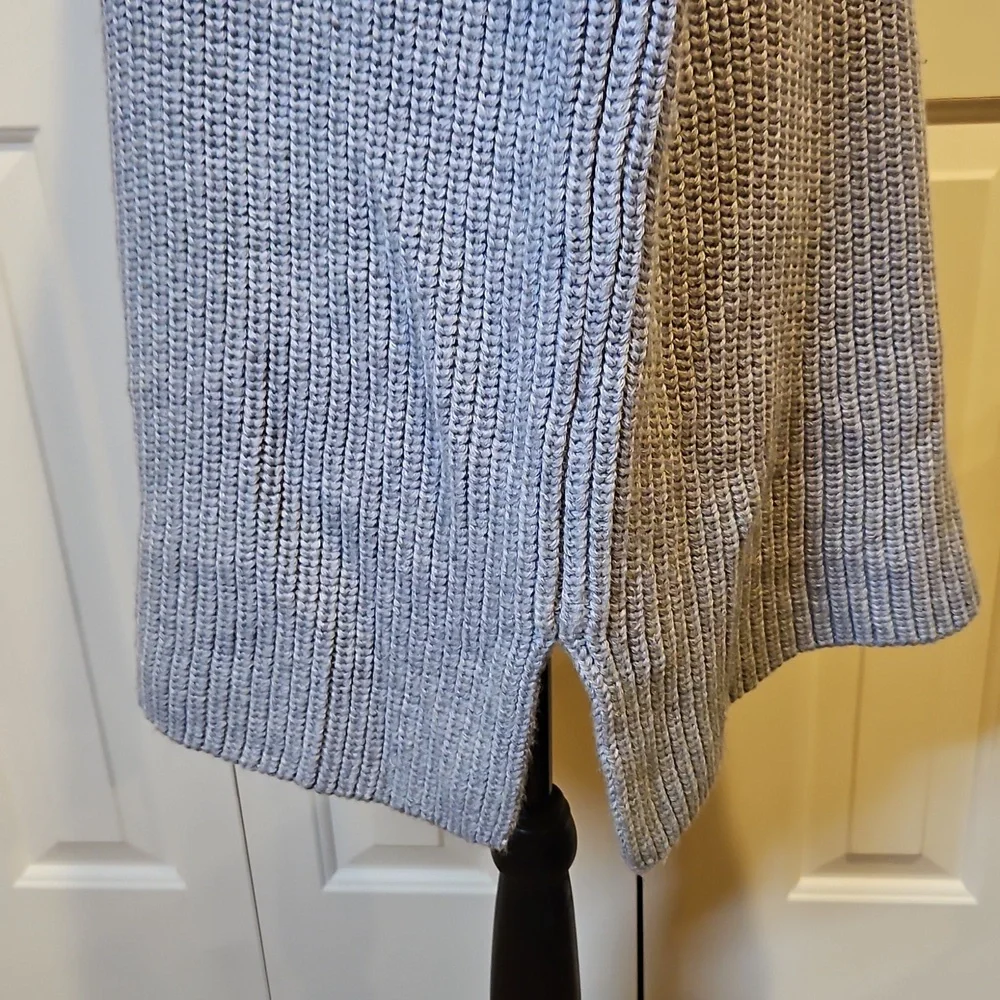 Martha Stewart Gray Sleeveless Knit Tunic Large Like New - Picture 5 of 10